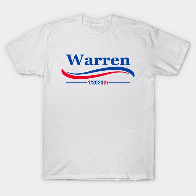 Warren 1/2020th T-Shirt by Etopix